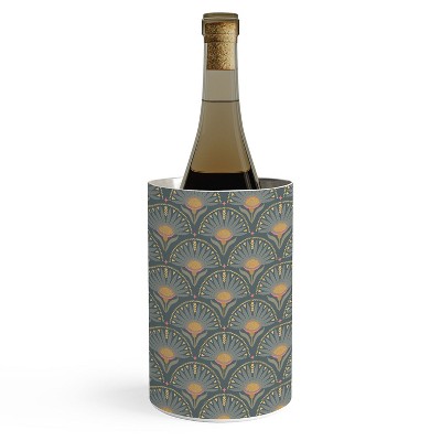 Iveta Abolina Fan Florals Green Wine Chiller