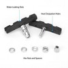 iMountek"5 Pairs 70mm V-Brake Pads for Road & Mountain Bikes, Non-Slip with Hex Nuts & Spacers"Black - 3 of 4