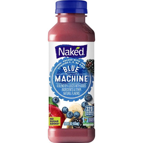 Buy Naked Blue Machine:boosted 100% Juice Smoothie 15.20 Fl Oz