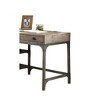 NicBex Home Office Desk 47" Modern Writing Desk with 3 Drawers, Open 2-Tier Storage Shelf, Wooden Desktop and Metal Legs for Office, Study - 4 of 4