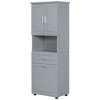 NicBex Bathroom Storage Cabinet with Laundry Hamper,Freestanding Cabinet with Tilt-Out Basket,Storage Cabinet for Bathroom,Laundry Room - 2 of 4