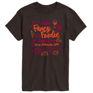 Men's - Instant Message - Fancy Foodie Short Sleeve Graphic T-Shirt - 1 of 4