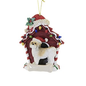 Kurt S. Adler 4.0 Inch Dog In Dog House Christmas Tree Ornament , Christmas Bone (1PC) - 1 of 3
