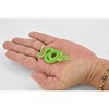 Collectible Wildlife Gifts | Snake, Green Boa, Coiled, Rubber Reptile, Educational, Realistic Hand Painted,  Model,   Gift,      2 1/2"    F4477 B213 - 3 of 4