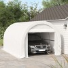 Outsunny 10' x 16' Carport / Storage Tent, Anti-UV PE Portable Garage for Car, Truck, Boat, Motorcycle, Bike, Garden Tools, Outdoor Work - 2 of 4