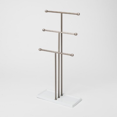 Trigem Jewelry Stand White/Nickel - Umbra