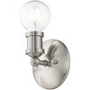 Livex Lighting Lansdale 1 - Light Vanity in  Brushed Nickel - 3 of 4