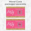 Big Dot of Happiness Chic 40th Birthday - Pink and Gold - Birthday Party Game Scratch Off Cards - 22 Count - 3 of 4