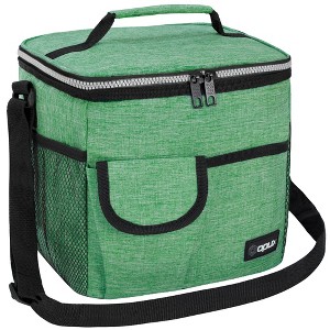 OPUX Large Insulated Lunch Bag Men Women, Leakproof Thermal Reusable Soft Cooler Tote Work School Adult Kid Boy Girl - 1 of 4