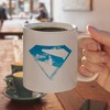 Superman 2025 Movie Cloud Shield Ceramic Coffee Mug Novelty Gift Mugs for Coffee Tea and Hot Drinks, 11oz, White - 4 of 4