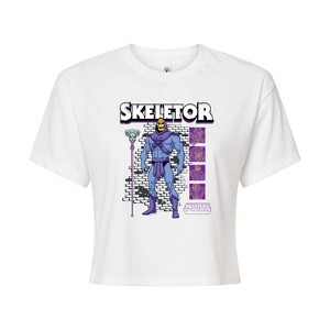 Women's - Masters of the Universe - Skeletor Cropped Graphic T-Shirt - 1 of 4
