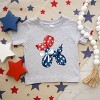The Juniper Shop 4th Of July Balloon Dog Toddler Short Sleeve Tee - 3 of 4