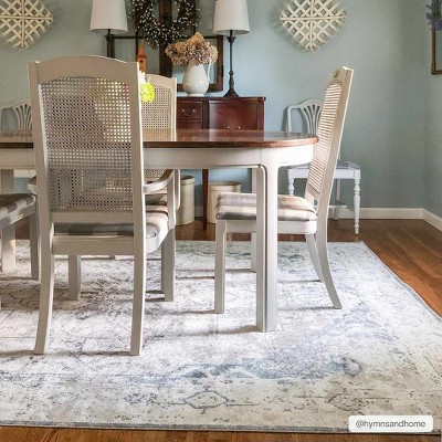 Hauteloom Hera Ivory Flat Pile Washable Rug