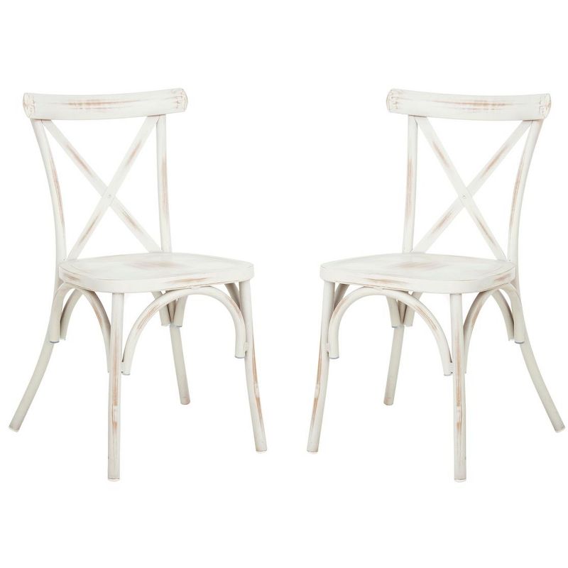 Elia Chair (Set of 2) - White - Safavieh., 2 of 10