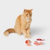Shrimp & Cocktail Sauce Plush Cat Toy - 3pk - Boots & Barkley™ - 2 of 3