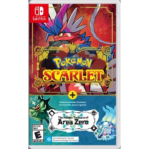 Pokemon Scarlet + The Hidden Treasure Of Area Zero Dlc