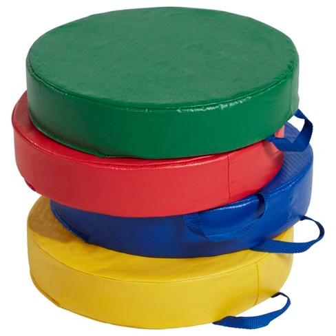Ecr4kids Softzone Carry Me Floor Cushions, Flexible Classroom Seating ...