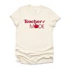 Simply Sage Market Teacher Mode Apple Short Sleeve Tee - S - Cream - 2 of 4