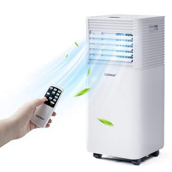 Costway 10000 BTU ASHRAE Portable Air Conditioner 3-in-1 Air Cooler w/Dehumidifier & Fan Mode