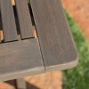 Vynxaria Patio End Tables - 43.5'' Foldable Dining Table for Outdoor Hosting - 4 of 4