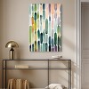 Art Remedy Greenery Raindrops Green Abstract Wall Art Unframed - 2 of 4