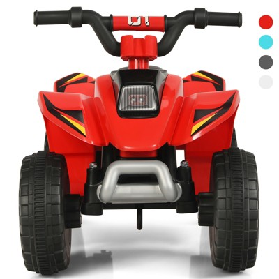 Infans 6V Kids Electric Quad ATV 4 Wheels Ride On Toy for Toddlers Forward&Reverse