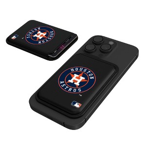 MLB American League Teams Insignia Black Magnetic Credit Card Wallet - 1 of 3