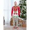 PATPAT Family Christmas Pjs Matching Sets Holiday Jammies Sleepwear Christmas Pajamas for Family Xmas Outfits with Socks - 2 of 4