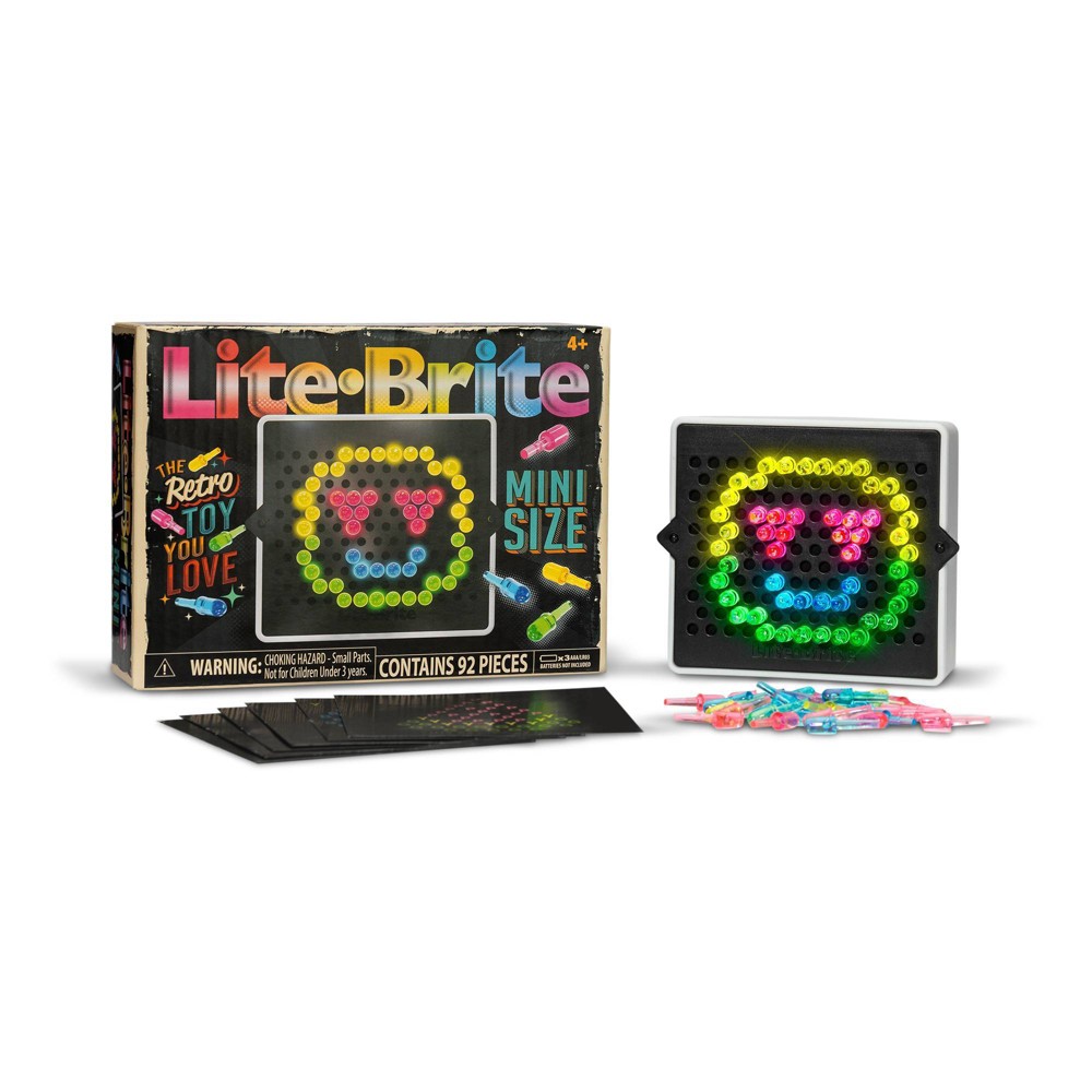 Condition photo showing Good Condition for Lite-Brite Mini Retro 85pc