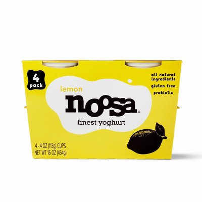 Noosa Lemon Yogurt - 4ct/4oz Cups