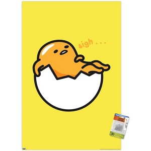 Trends International Gudetama - Sigh Unframed Wall Poster Prints - 1 of 4