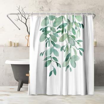 Americanflat 71" x 74" Shower Curtain by Victoria Nelson