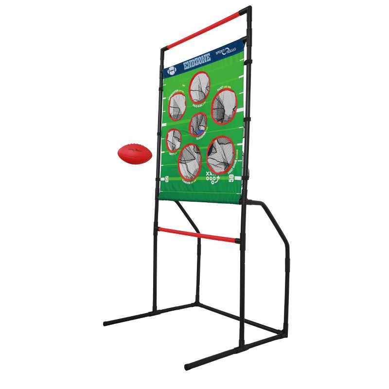 Sport Squad 2-in-1 Indoor/Outdoor Football and Disc Toss EndZone Challenge, 1 of 5