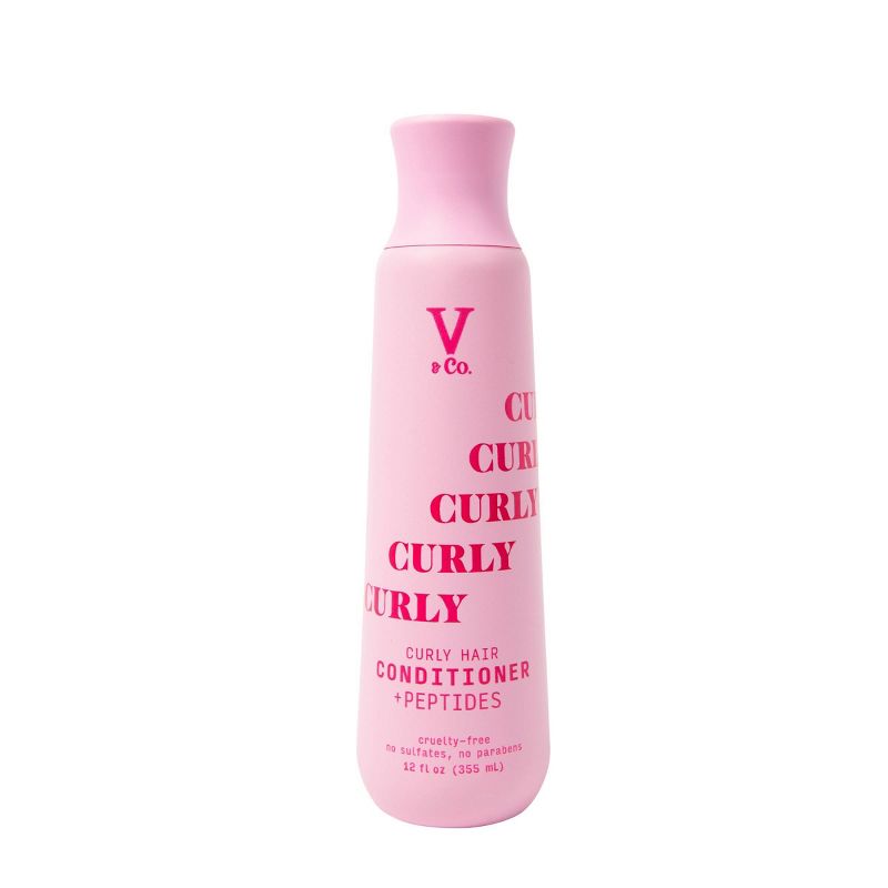 V&#38;Co. Beauty Curly Hair + Peptide Conditioner - 12oz, 1 of 13
