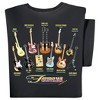 Collections Etc Famous Guitars T-shirt - 2 of 4