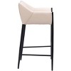 Zuo Andover Barstool Beige - 2 of 4