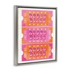 Stupell Industries Rodeo Disco Ticket Stubs Black Framed Floater Canvas Wall Art - 3 of 4