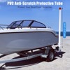 2PCS Boat Trailer Guide, 40"-60" Adjustable Design Trailer Guide Poles, Rustproof Galvanized Steel Trailer Guide, Trailer Guides with PVC Pipes - 3 of 4