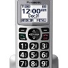Amplified Cordless Phone Accessory Handset for Panasonic® KX-TGM45S Series, Silver and Red, KX-TGMA45S - 3 of 4