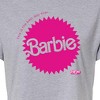 Women's - Barbie - Mattel Barbie Burst Cropped Graphic T-Shirt - 2 of 4