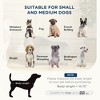 Elevated Pet Bed for Small and Medium Dogs, with Hidden Storage, Soft Tufted Cushion, Gray - 2 of 4