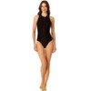 Coppersuit - Women's Zip Front High Neck One Piece Swimsuit - 4 of 4
