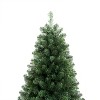 Home Imports Emporium Full Body Pre-Lit Pine Artificial Christmas Tree with White LED Lights Hinged Branches & Metal Base, Available in 6ft and 7.5ft - 4 of 4