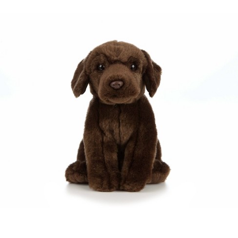 Living Nature Chocolate Labrador Plush Toy Target