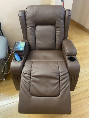 Electric Power Lift Recliner Massage Chair w/ Heat, USB Port, Cupholde –  Best Choice Products