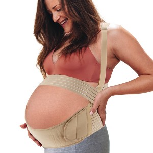 Unique Bargains Shoulder Strap Pregnancy Belly Band 1 Set - 1 of 4