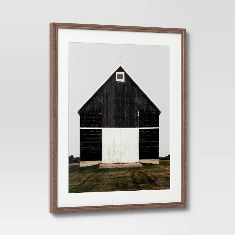24&#34; x 30&#34; Barn Framed Poster Black - Threshold&#8482;, 4 of 8