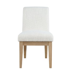 Jofran,Sequoia Modern Rustic Solid Wood Upholstered Parsons Dining Chair (Set of 2) - 1 of 4