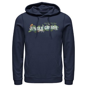 Men's Jungle Cruise Wish You Were Here Postcard Logo Pull Over Hoodie - 1 of 4