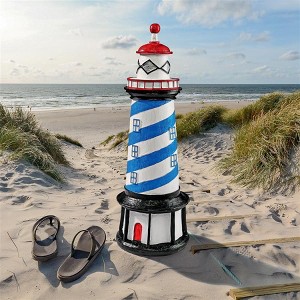 Design Toscano Maritime Point Lighthouse Garden Statue - 1 of 4
